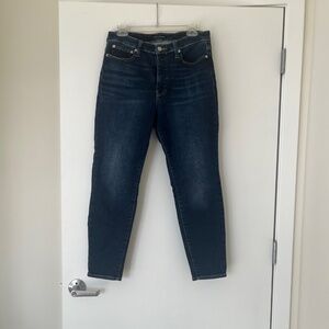 Lucky Brand Size 12 High Rise Skinny Curvy Jeans